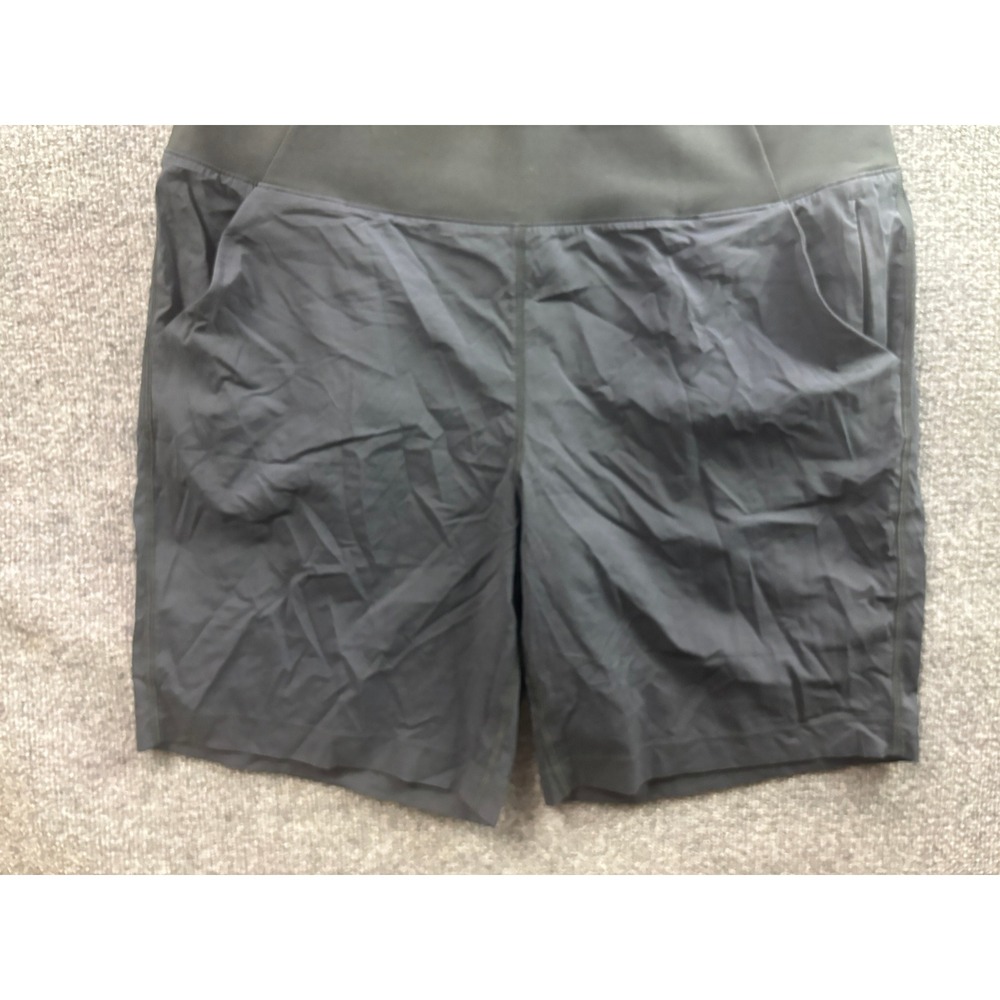 Prana Active Shorts Womens XXL Dark Gray Performance Hiking Yoga